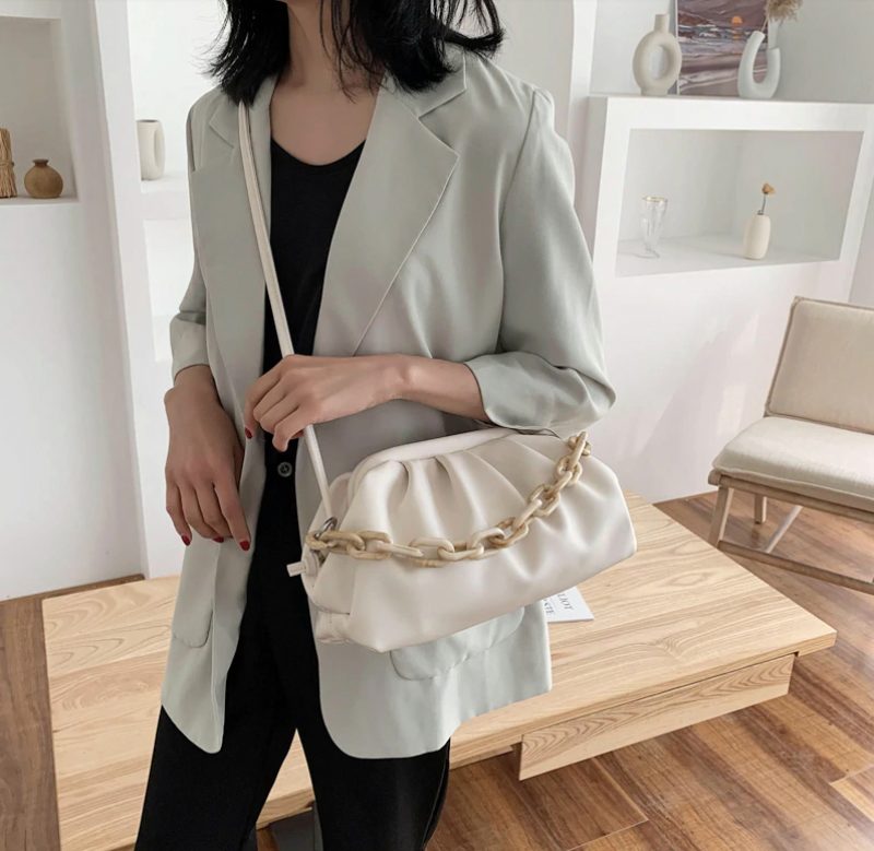 Aura Håndtaske Til Kvinder - Stor Beige