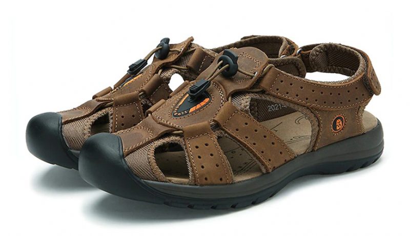 Auron Sommersandaler Til Mænd - Khaki