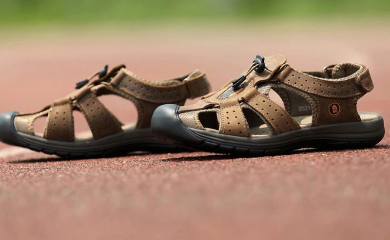 Auron Sommersandaler Til Mænd - Khaki