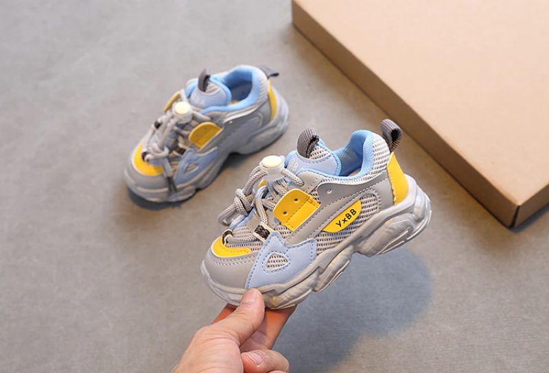 Ayala Unisex Afslappede Sneakers Til Børn - Beige