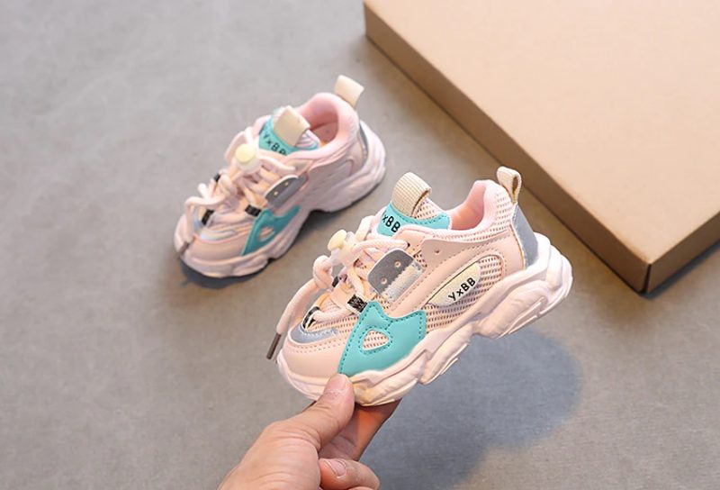 Ayala Unisex Afslappede Sneakers Til Børn - Beige