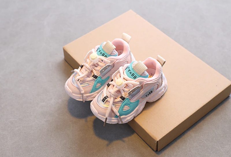 Ayala Unisex Afslappede Sneakers Til Børn - Beige