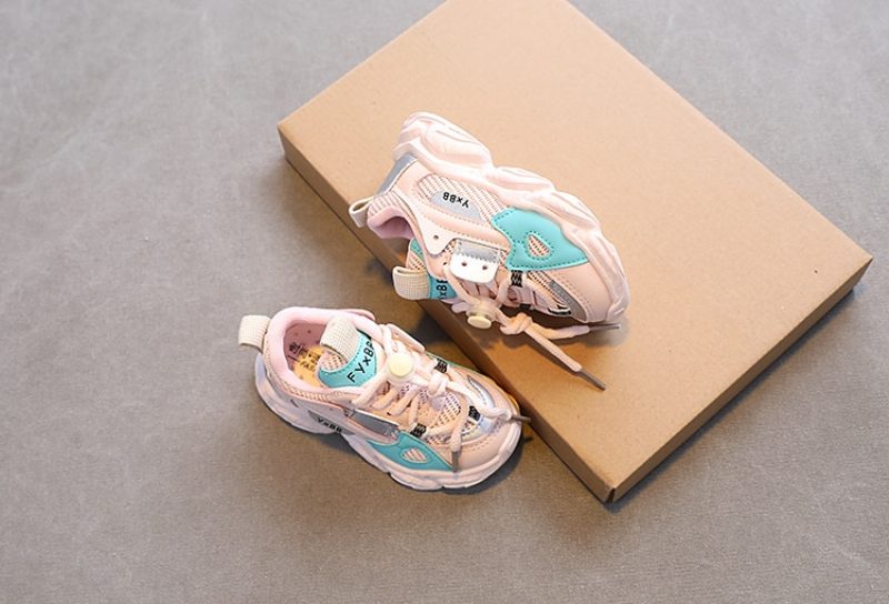 Ayala Unisex Afslappede Sneakers Til Børn - Beige