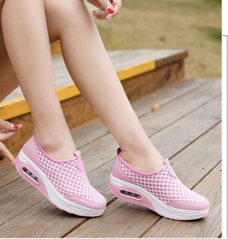 Aziza Platform Sneaker Til Kvinder - Blå