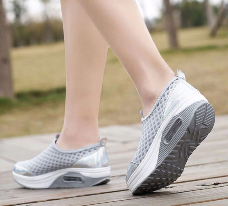 Aziza Platform Sneaker Til Kvinder - Blå