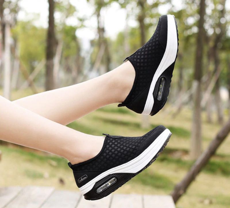 Aziza Platform Sneaker Til Kvinder - Blå