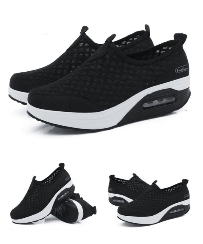 Aziza Platform Sneaker Til Kvinder - Blå