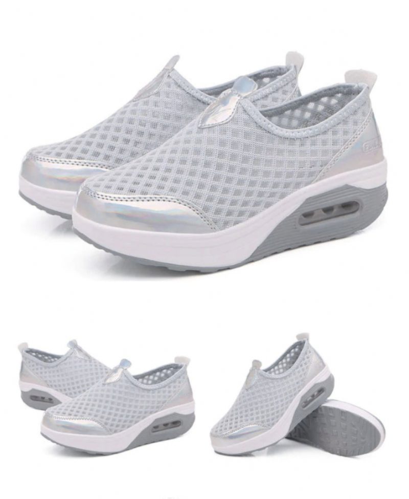 Aziza Platform Sneaker Til Kvinder - Blå