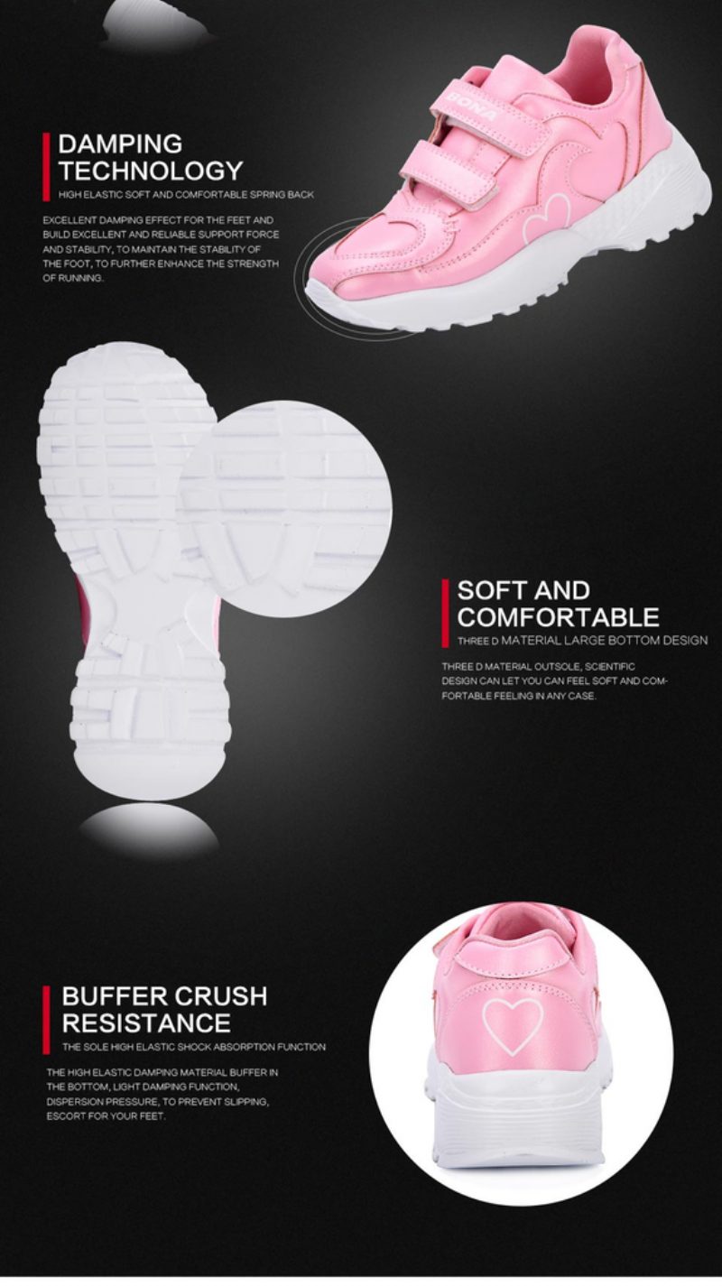 Aznar Piges Afslappede Sneaker - Pink