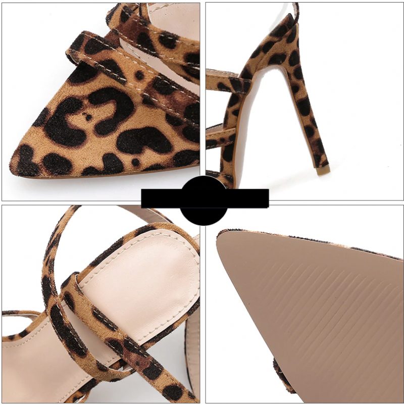 Baila Kvinders Hæle - Leopard print