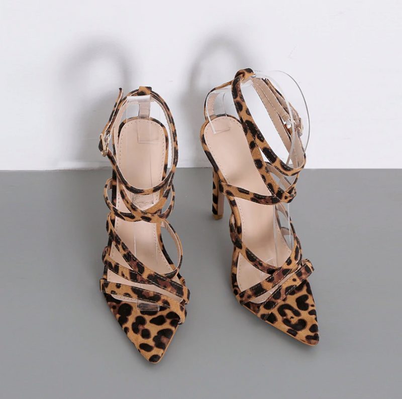 Baila Kvinders Hæle - Leopard print