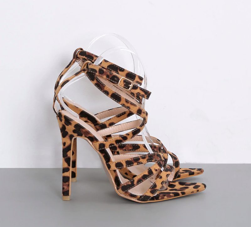 Baila Kvinders Hæle - Leopard print