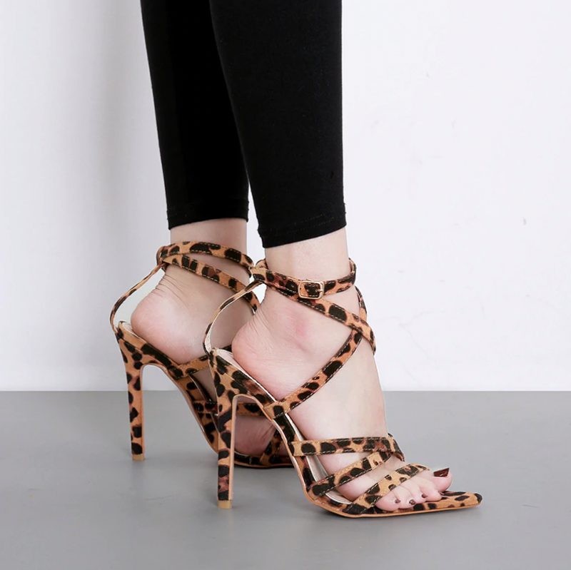 Baila Kvinders Hæle - Leopard print