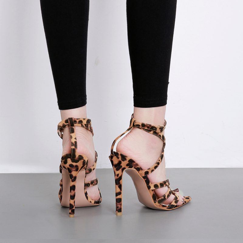 Baila Kvinders Hæle - Leopard print