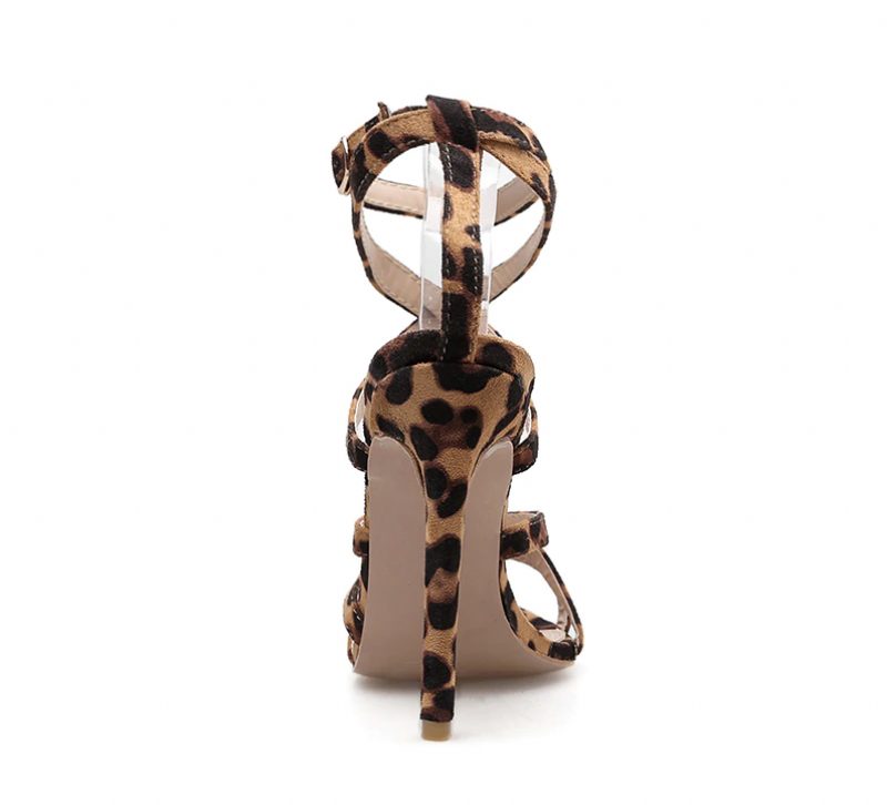 Baila Kvinders Hæle - Leopard print