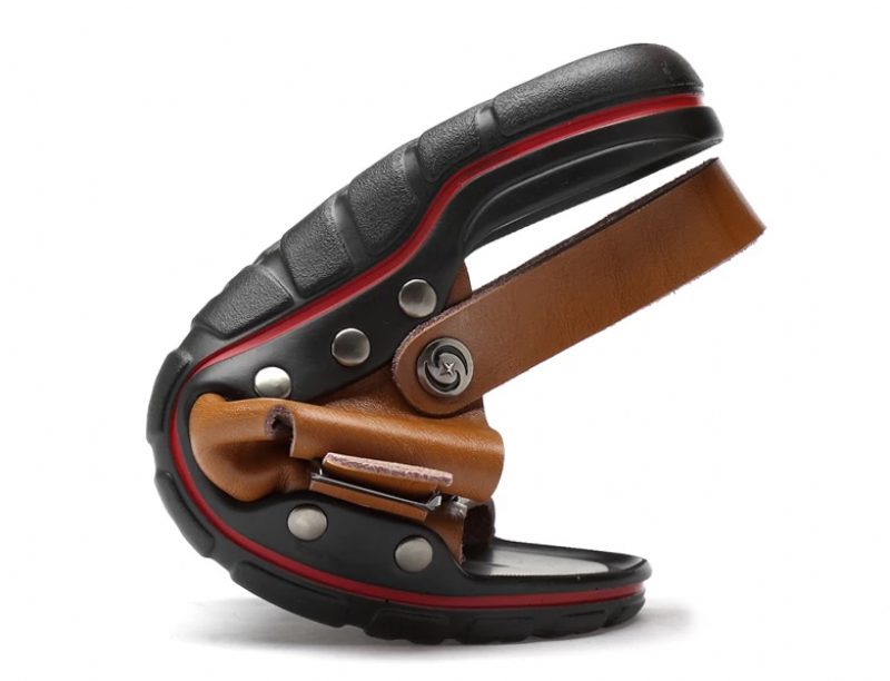 Bailly Klassisk Sandal Til Mænd - Brun
