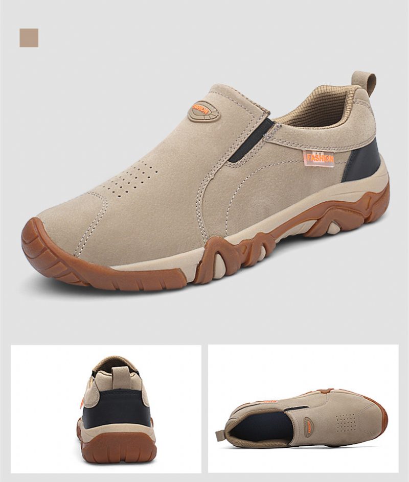 Balaguer Slip-on Sneakers Til Mænd - Khaki