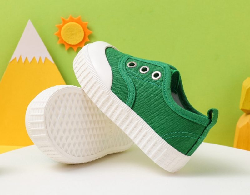 Banderas Unisex Afslappet Sneaker Til Børn - Grøn
