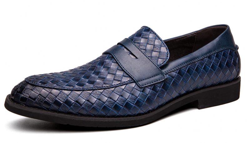 Barot Loafers Dress Sko Til Mænd - Blå