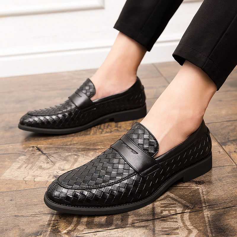 Barot Loafers Dress Sko Til Mænd - Blå