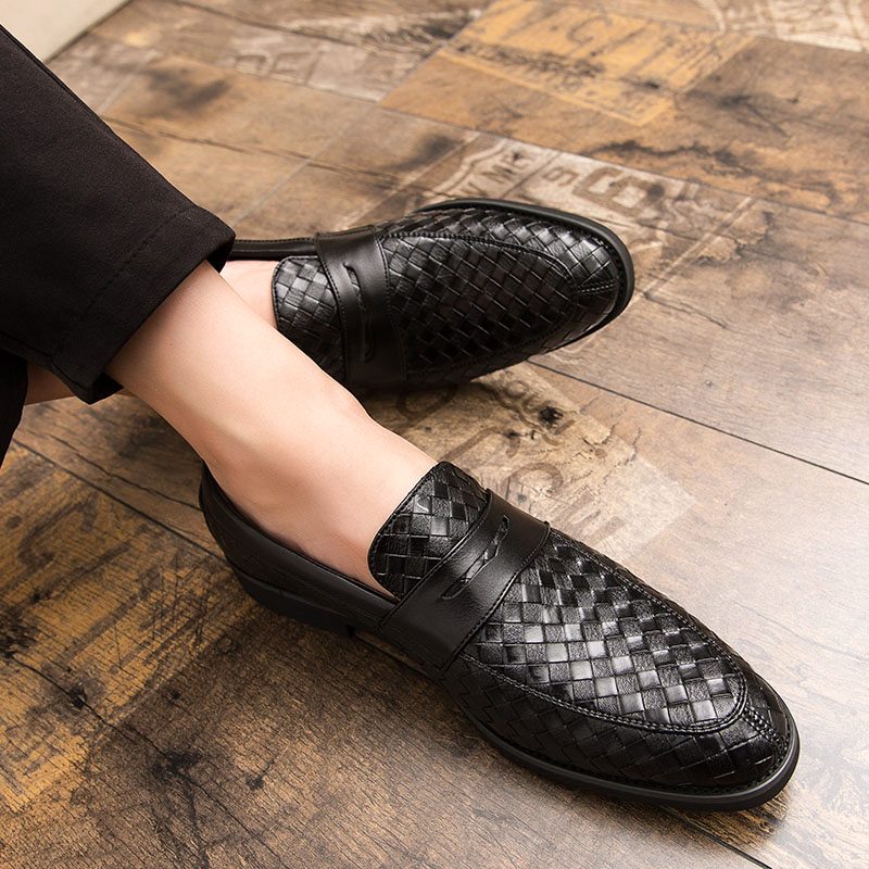 Barot Loafers Dress Sko Til Mænd - Blå