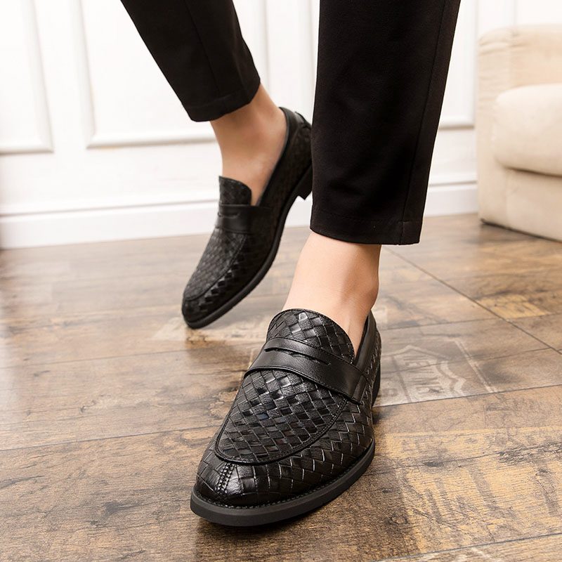 Barot Loafers Dress Sko Til Mænd - Blå