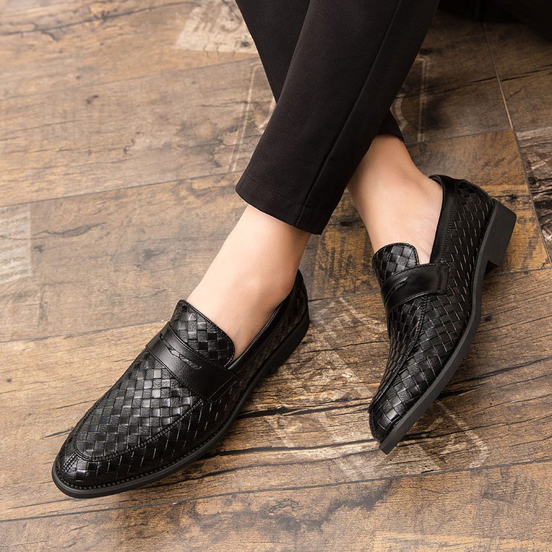 Barot Loafers Dress Sko Til Mænd - Blå