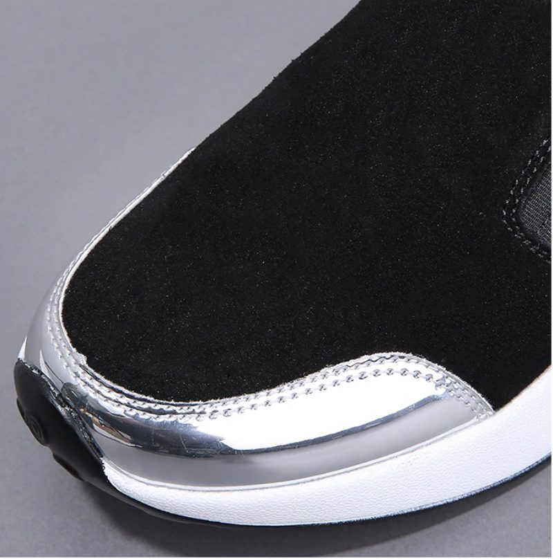 Barry Slip-ons - Sort guld
