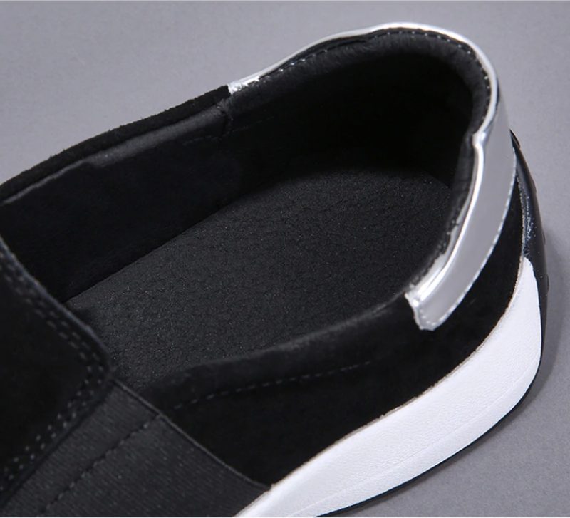 Barry Slip-ons - Sort guld