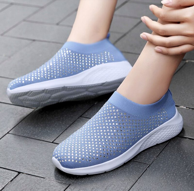 Baruta Slip-on Sko Til Kvinder - Blå