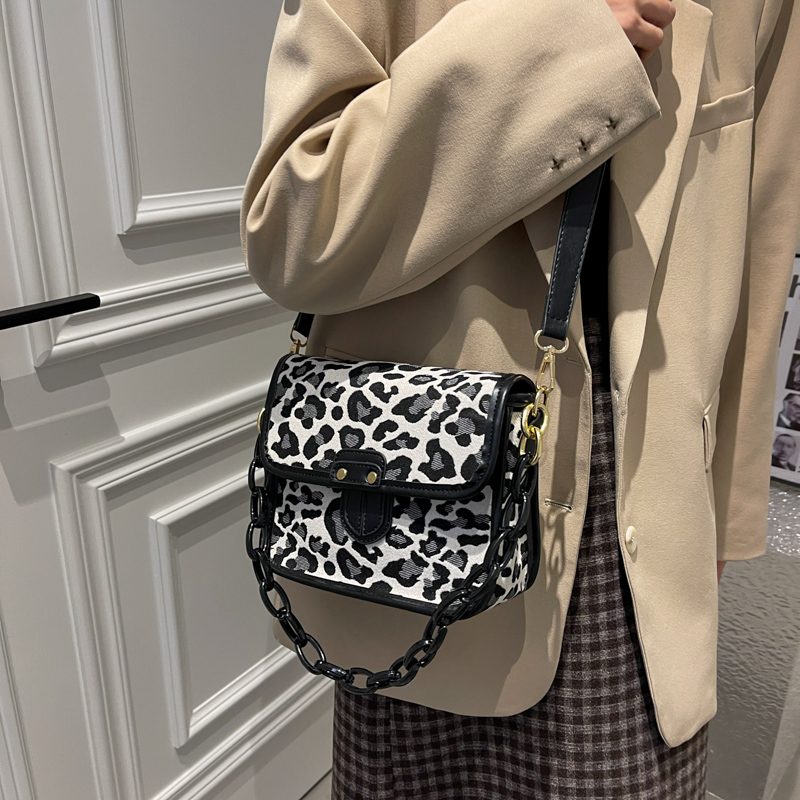 Basilio Skulder-crossbody-håndtaske Til Kvinder - Zebramønster