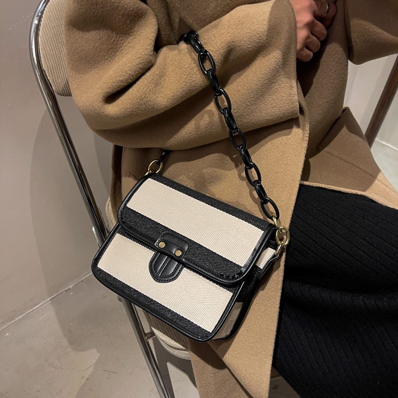 Basilio Skulder-crossbody-håndtaske Til Kvinder - Zebramønster