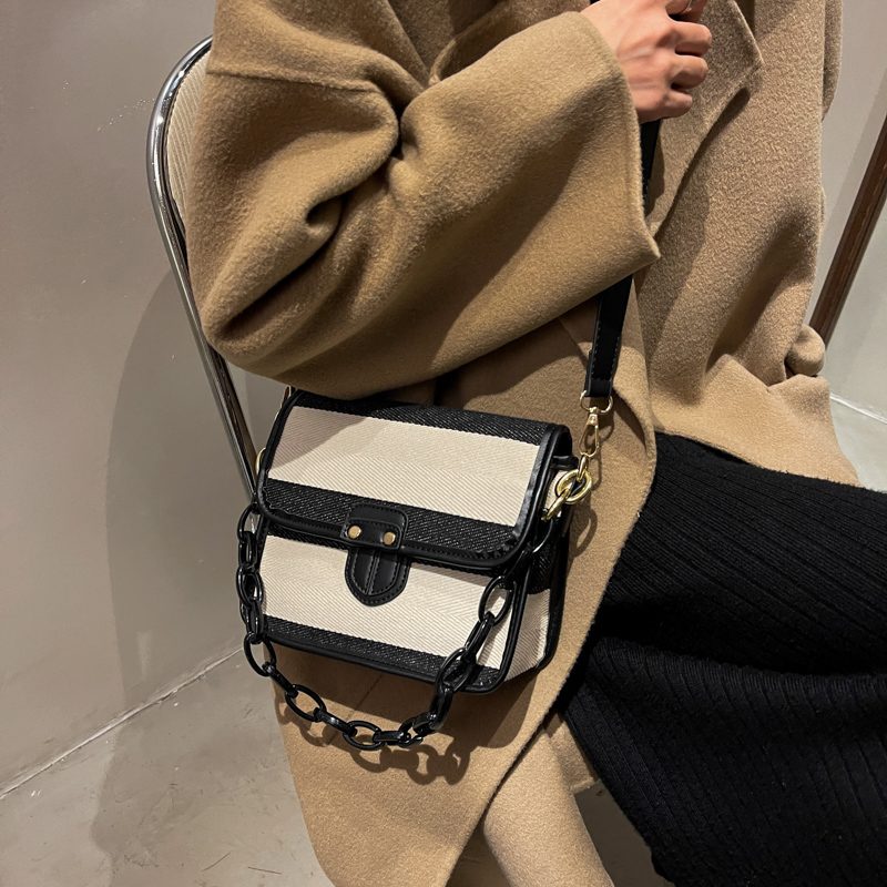 Basilio Skulder-crossbody-håndtaske Til Kvinder - Zebramønster