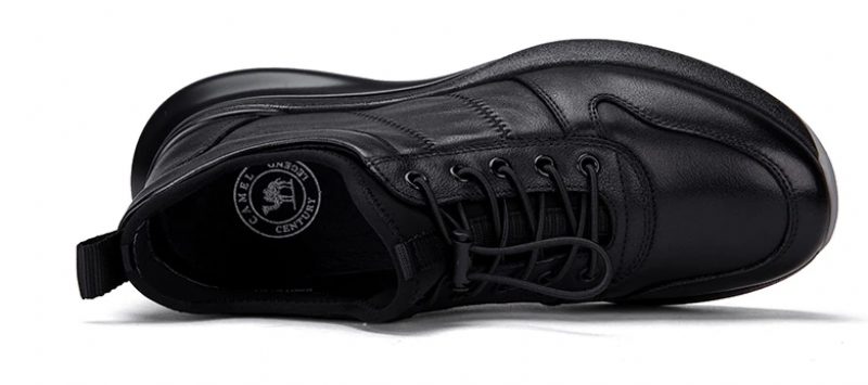 Basten Casual Sneakers Til Mænd - Sort