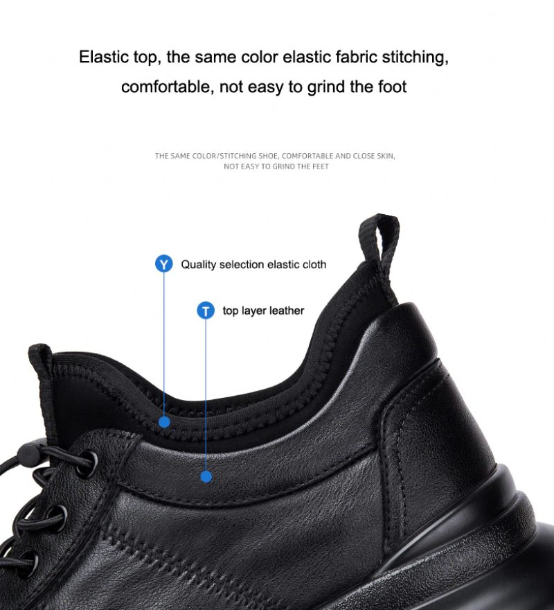 Basten Casual Sneakers Til Mænd - Sort