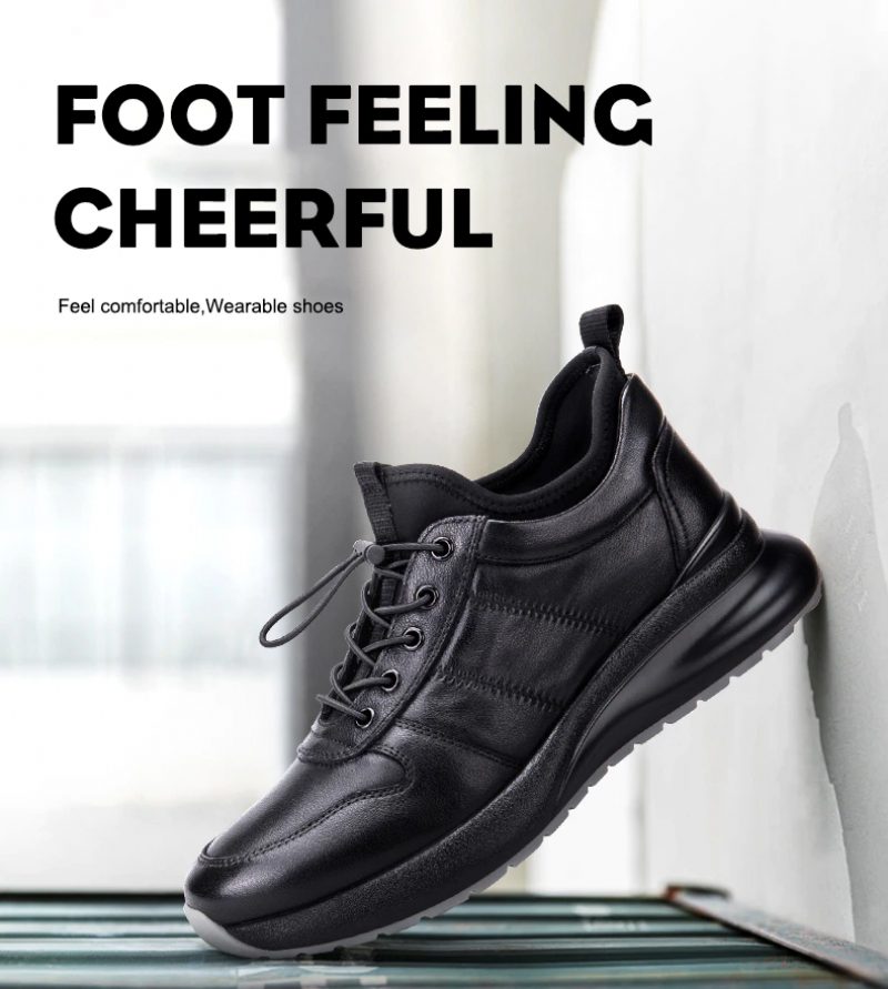 Basten Casual Sneakers Til Mænd - Sort
