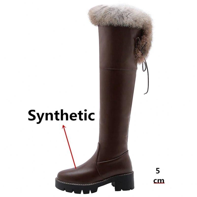 Bayron Warm Snow Black Boots Til Kvinder - Sort