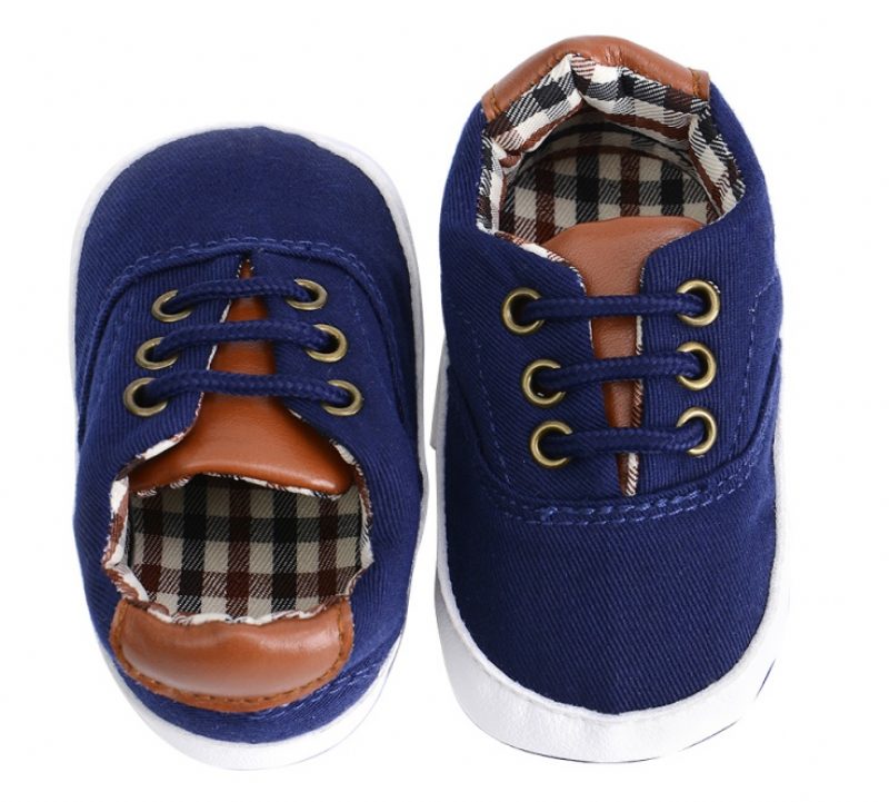 Beerus Baby Drenge Afslappet Sneakers - Marineblå