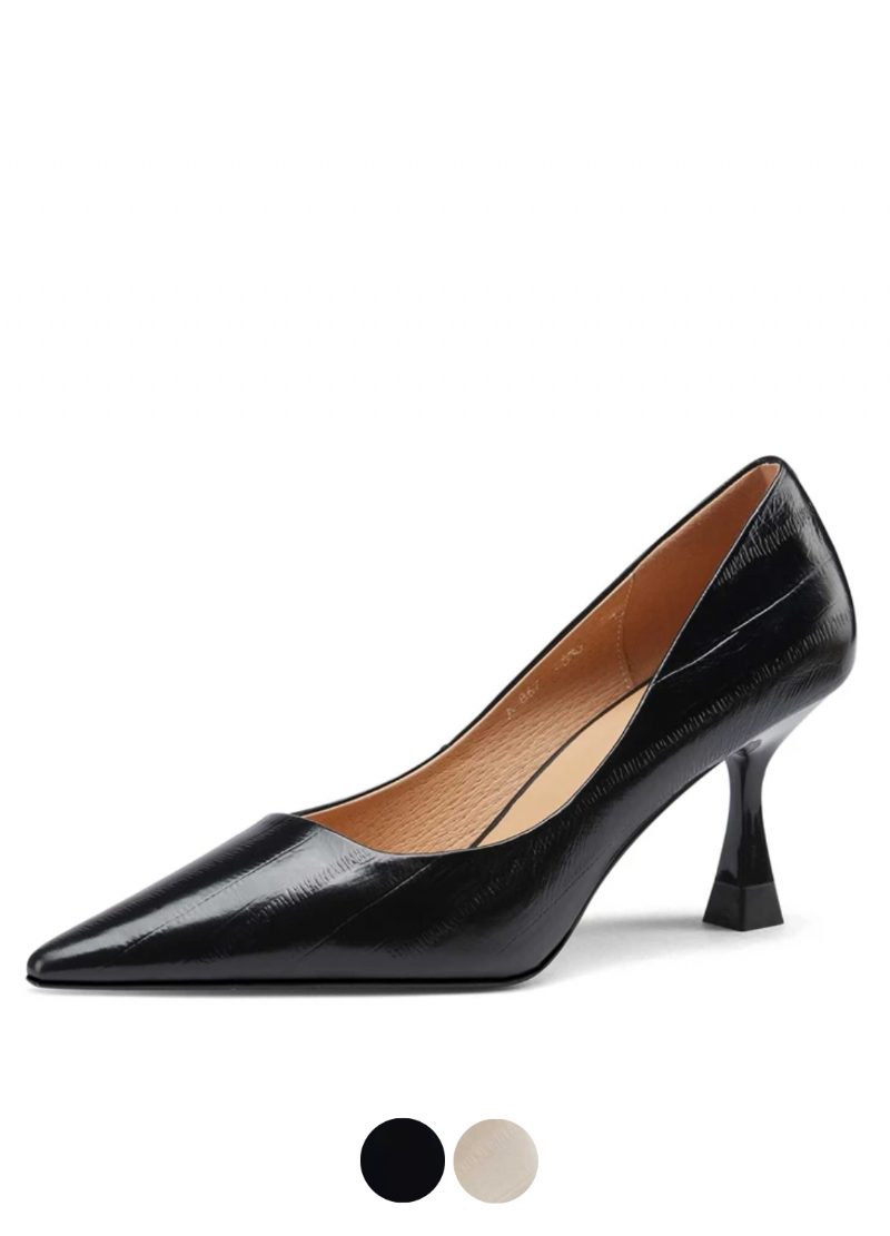 Begonia Pumps I Læder Til Kvinder