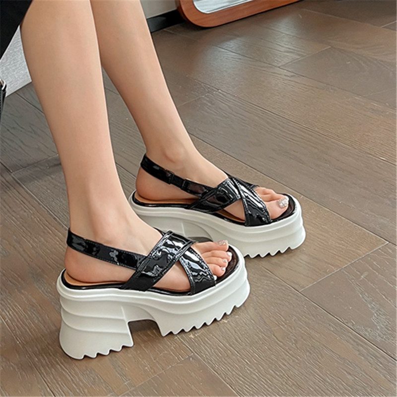 Begonia Sandal Til Kvinders Platform - Beige