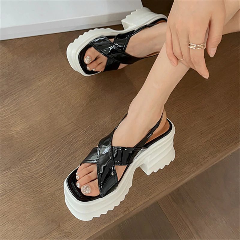 Begonia Sandal Til Kvinders Platform - Beige