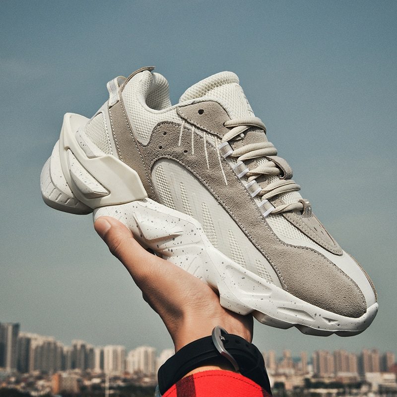 Belen Mode Sneakers Til Mænd - Hvid