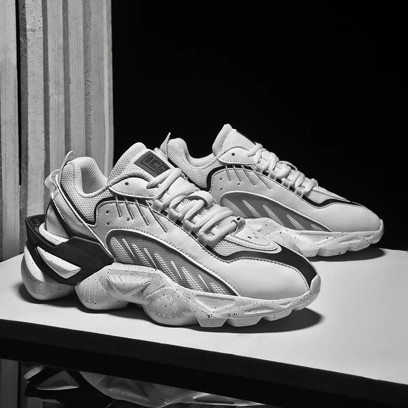 Belen Mode Sneakers Til Mænd - Hvid