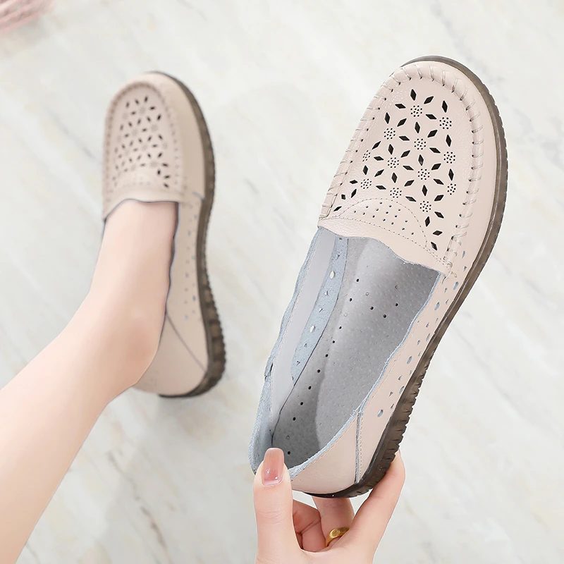Belinda Slip-on Til Kvinder - Beige