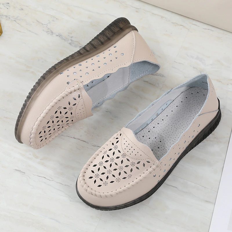 Belinda Slip-on Til Kvinder - Beige