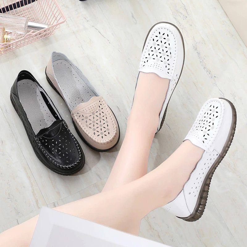 Belinda Slip-on Til Kvinder - Beige
