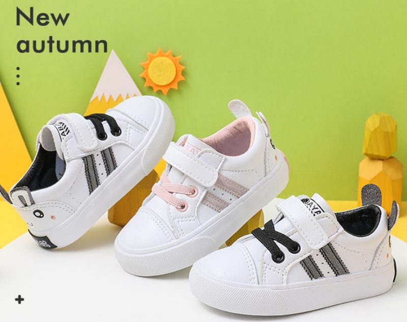 Bella Babypigers Afslappede Sneaker - Pink