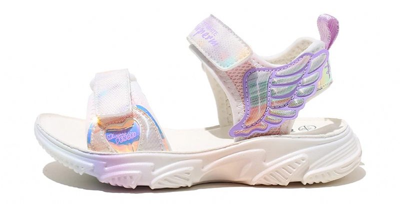 Bella Piges Afslappede Sandal - Lilla