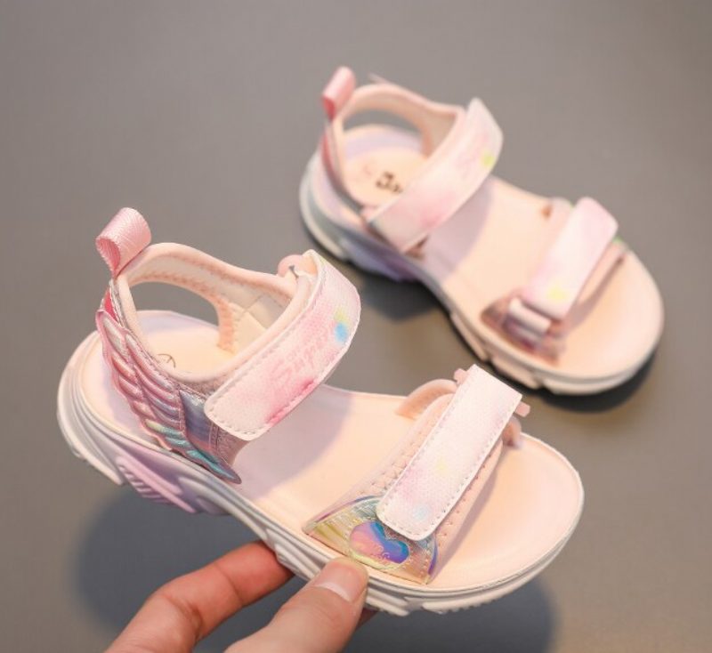 Bella Piges Afslappede Sandal - Lilla