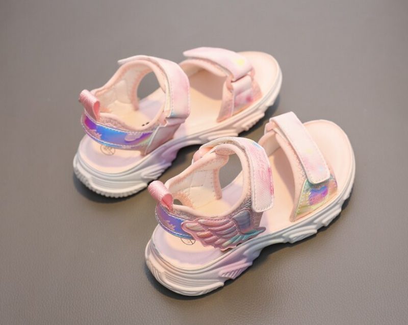 Bella Piges Afslappede Sandal - Lilla